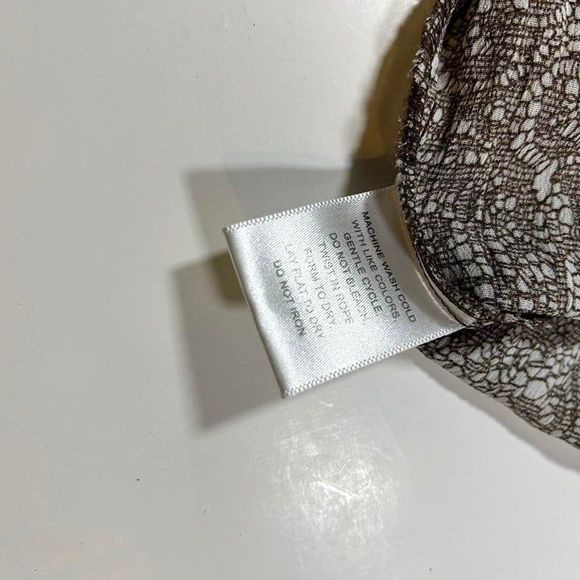 Vintage Faded‎ Glory Short Sleeve Lace Blouse Womens Small - Picture 6 of 8